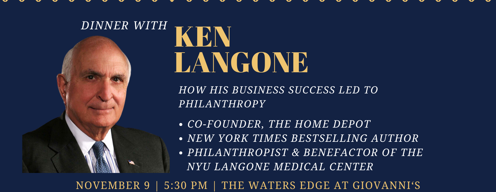 Business Dinner with Ken Langone 